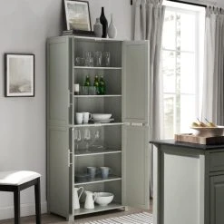 Hot Sale ???? Crosley Furniture Savannah Tall Pantry - 28 "w X 15 "d X 67 "h White ???? -Crosley Furniture Shop unnamed file 76