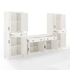 Best deal ???? Crosley Furniture Tara 3Pc Entertainment Set - 15"x108.5"x67.75" ✨ -Crosley Furniture Shop unnamed file 820