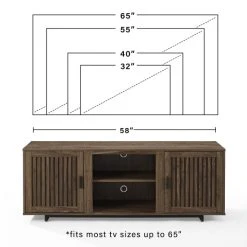Deals ???? Crosley Furniture Silas 58" Low Profile Tv Stand ???? -Crosley Furniture Shop unnamed file 874