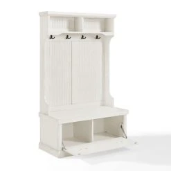 Buy ???? Crosley Furniture Seaside Distressed White Hall Tree ???? -Crosley Furniture Shop unnamed file 93