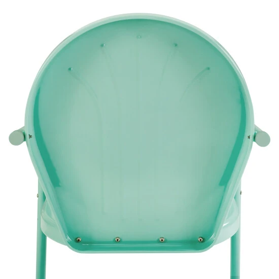 Brand new ???? Crosley Furniture Griffith Metal Chair In Aqua ???? 10 Brand new ???? Crosley Furniture Griffith Metal Chair In Aqua ???? - Image 8