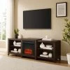 Outlet ???? Crosley Furniture Ronin 69" Low Profile Tv Stand W/Fireplace ❤️ -Crosley Furniture Shop unnamed file 998
